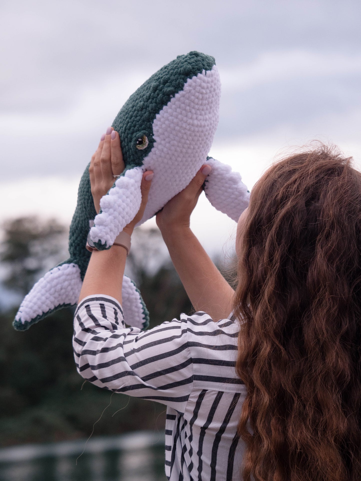 Norbert the Humpback Whale Low-sew PDF Crochet Pattern