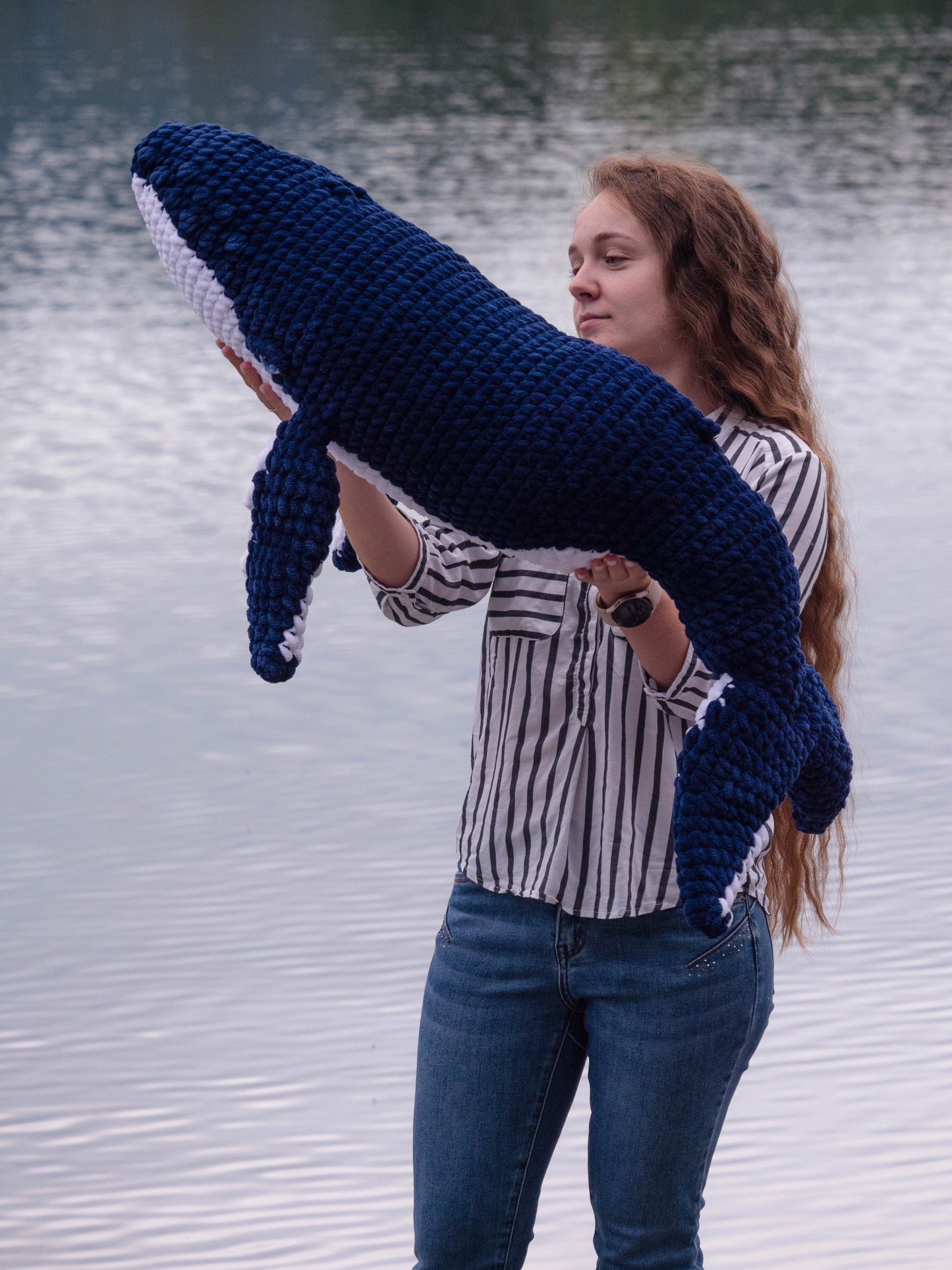 Norbert the Humpback Whale Low-sew PDF Crochet Pattern