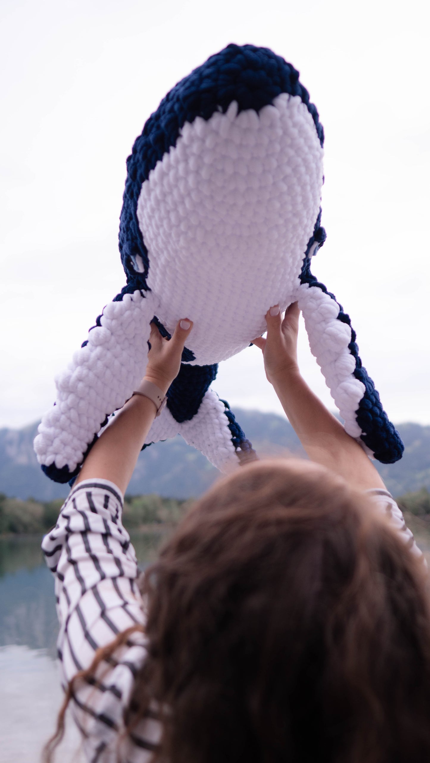 Norbert the Humpback Whale Low-sew PDF Crochet Pattern