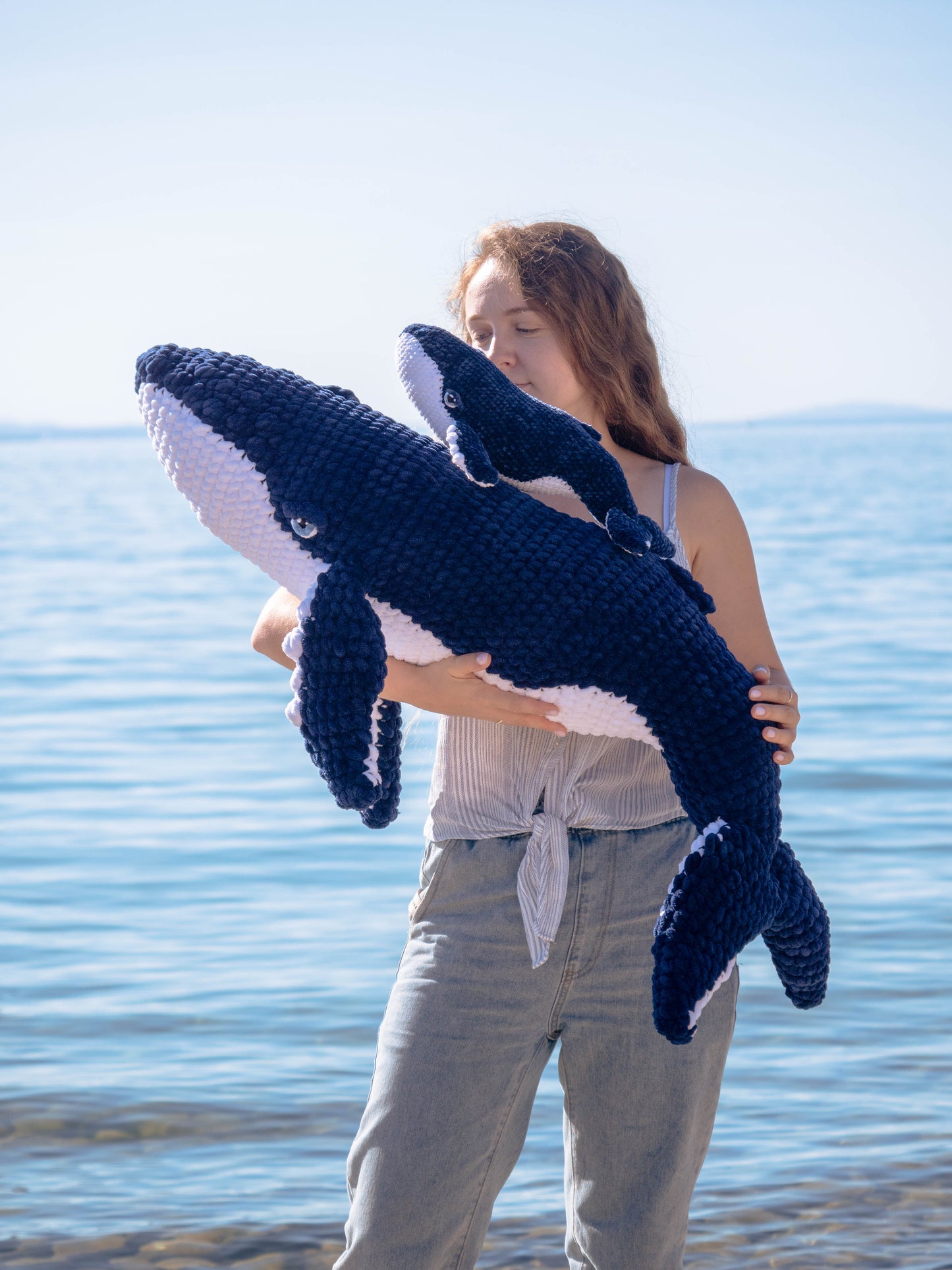 Norbert the Humpback Whale Low-sew PDF Crochet Pattern