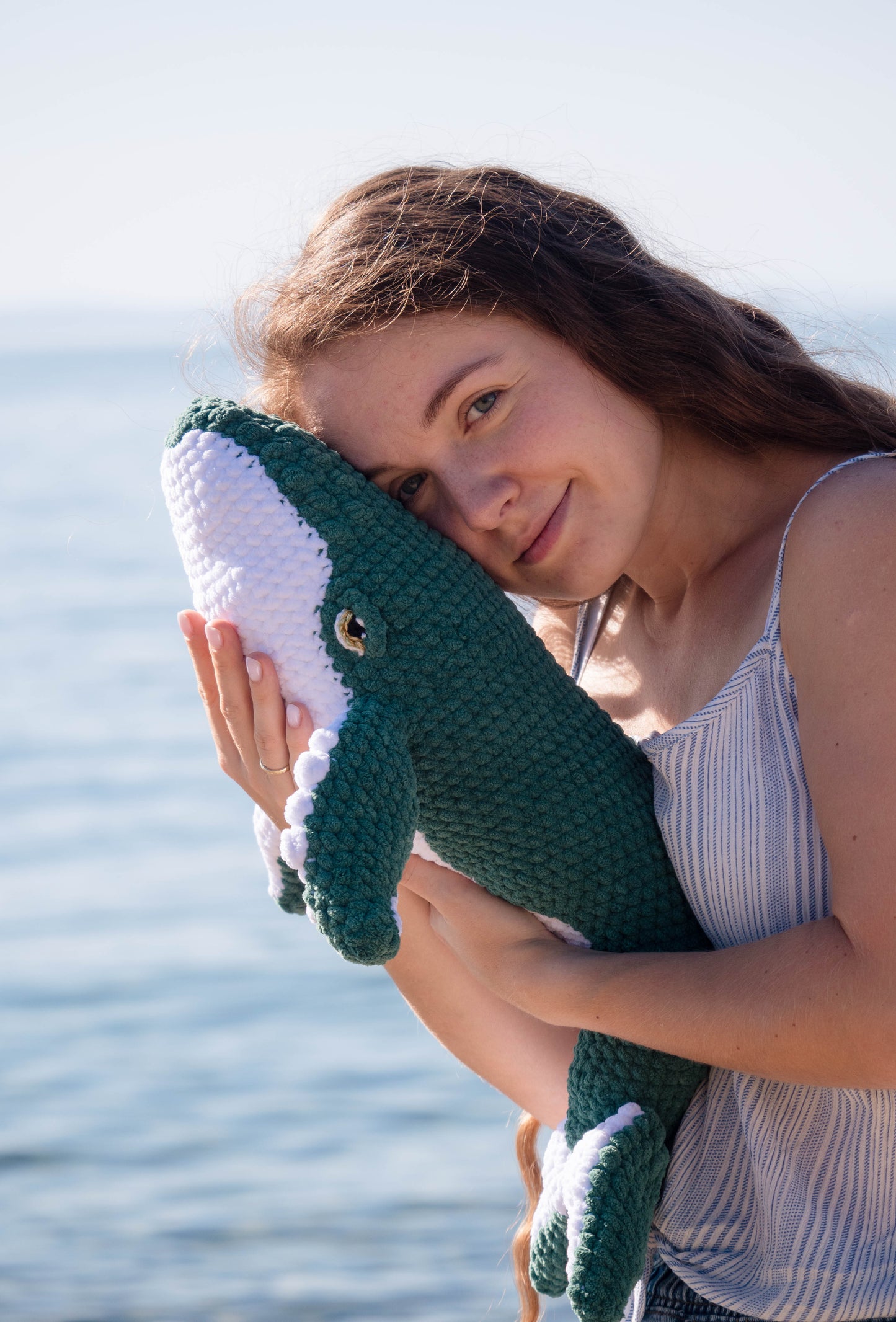 Norbert the Humpback Whale Low-sew PDF Crochet Pattern