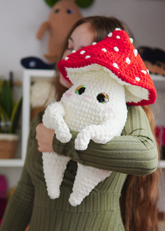 MushMallow Baby Mushroom Crochet No Sew PDF Pattern