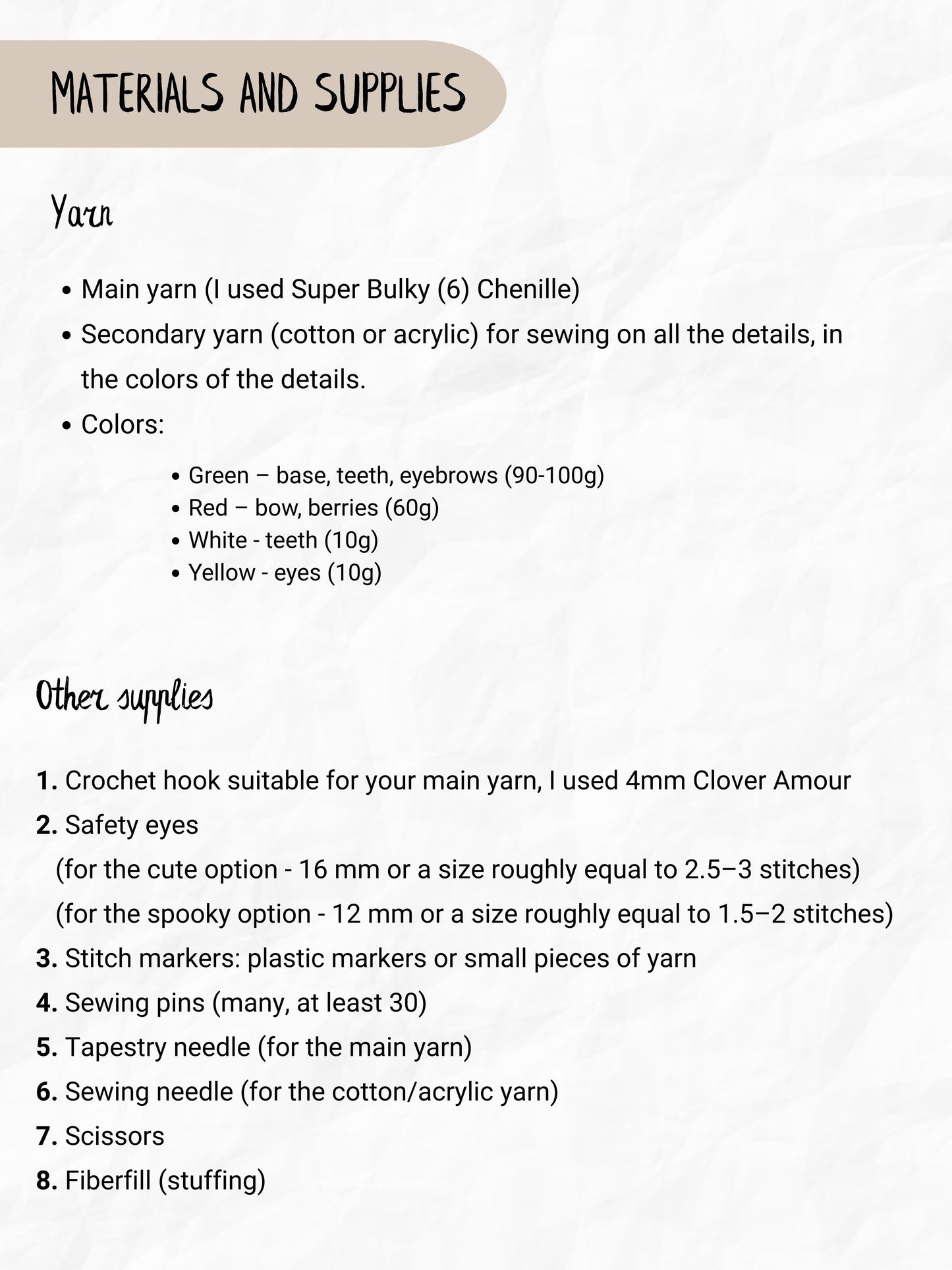 Jolly & Jaws Christmas Wreath 2 in 1 PDF Crochet Pattern