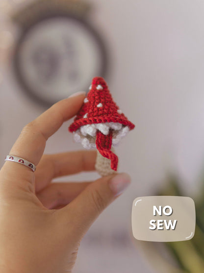 All-Eating Mushroom No-sew PDF Crochet Pattern