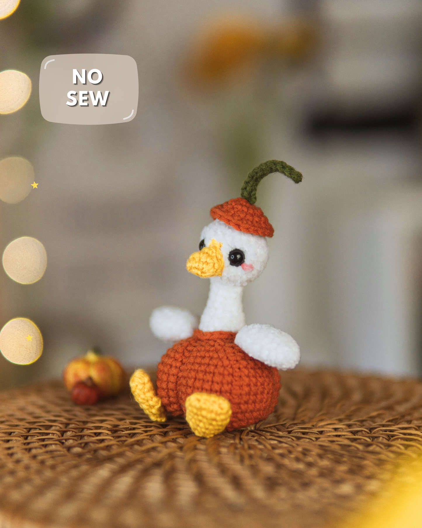 Mr. GoosePump No-Sew PDF Crochet Pattern