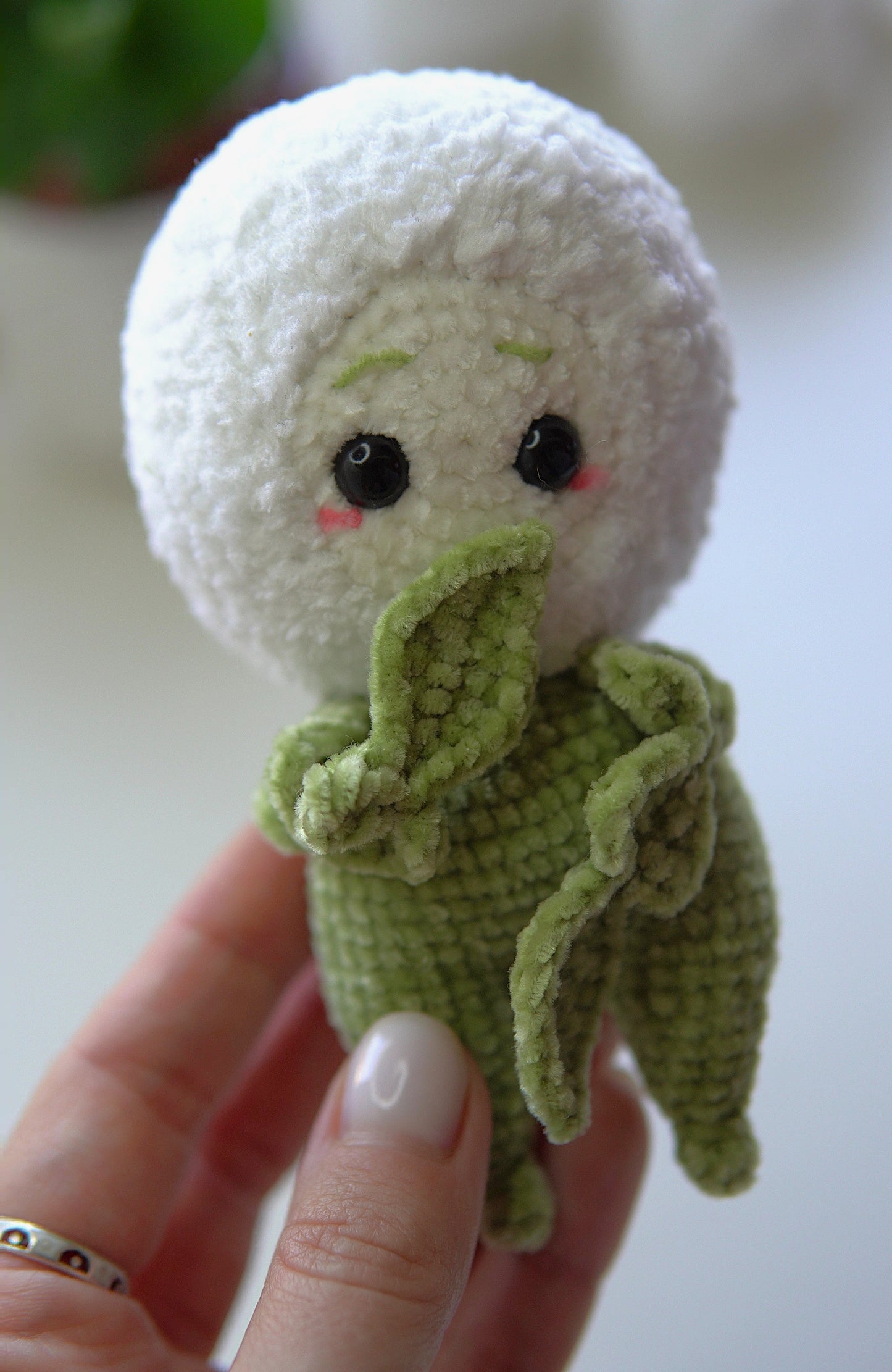 Puff the Dandelion Crochet No Sew PDF Pattern