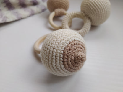 Boobie Baby Rattle Crochet Pattern