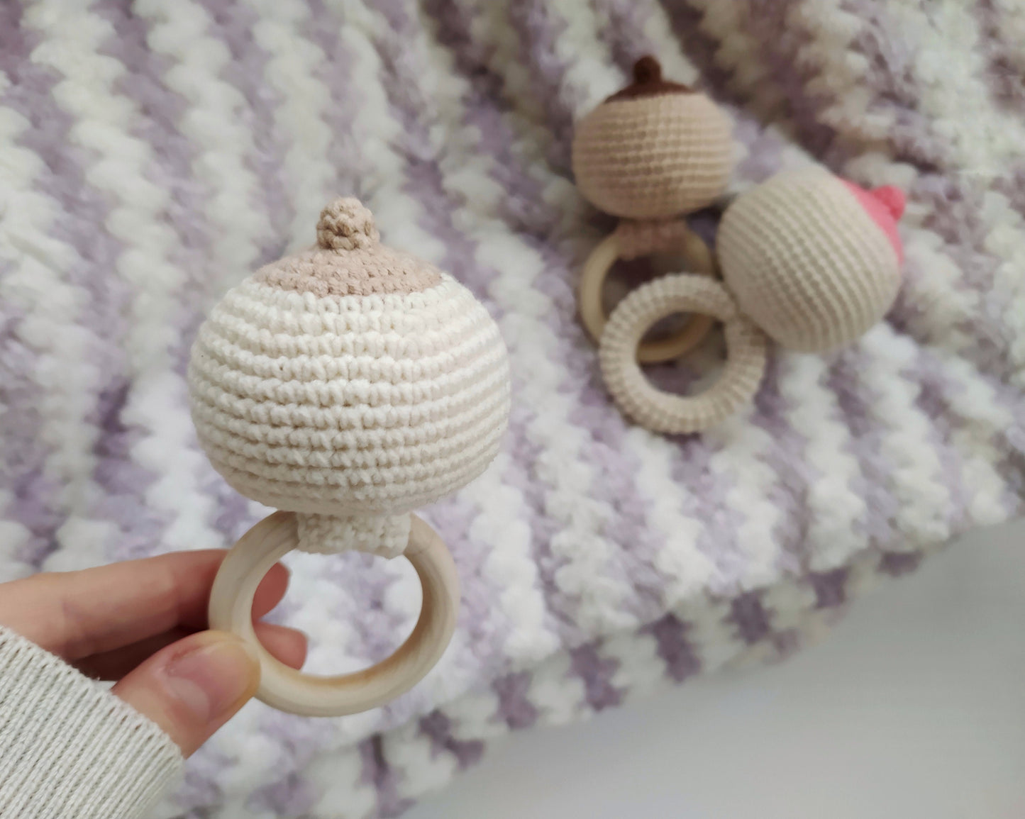 Boobie Baby Rattle Crochet Pattern