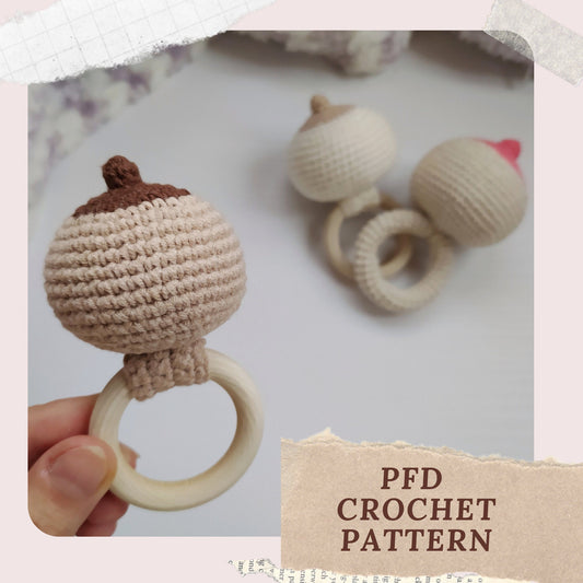 Boobie Baby Rattle Crochet Pattern