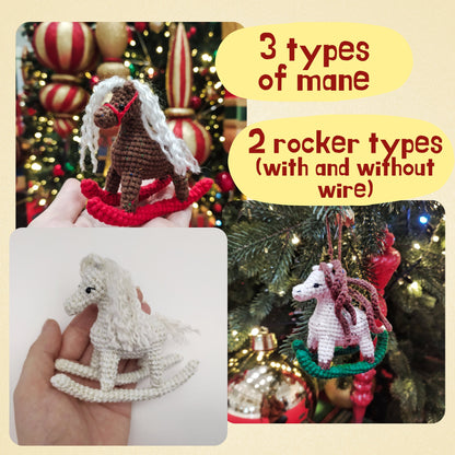 Rocking Horse Crochet Pattern