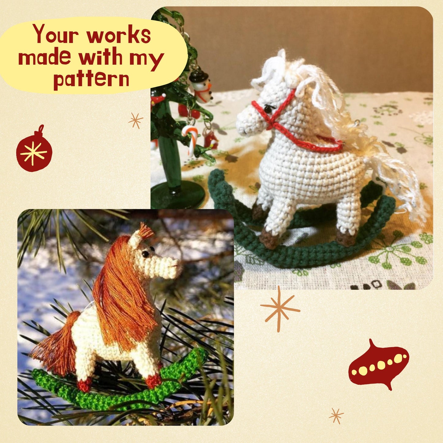 Rocking Horse Crochet Pattern
