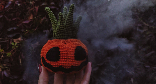 Pumpkin Succulent Plant Crochet Pattern
