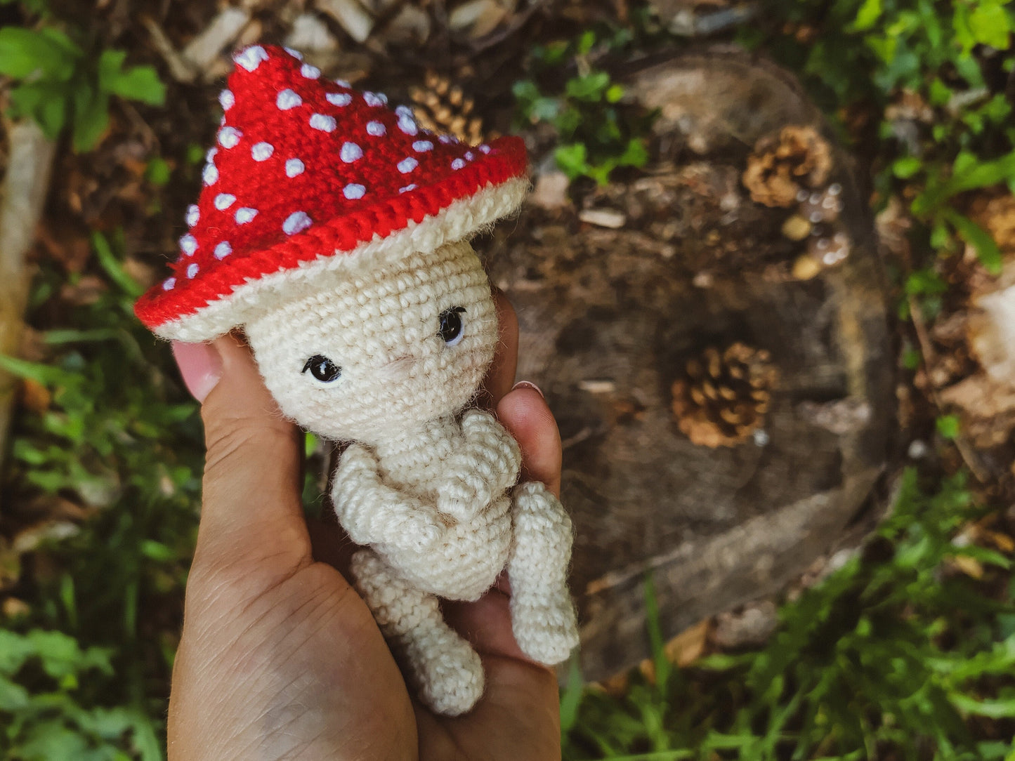 Baby Mushroom Crochet Pattern