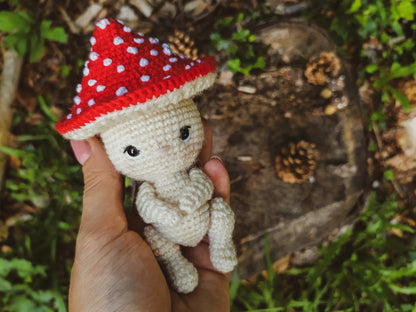Baby Mushroom Crochet Pattern
