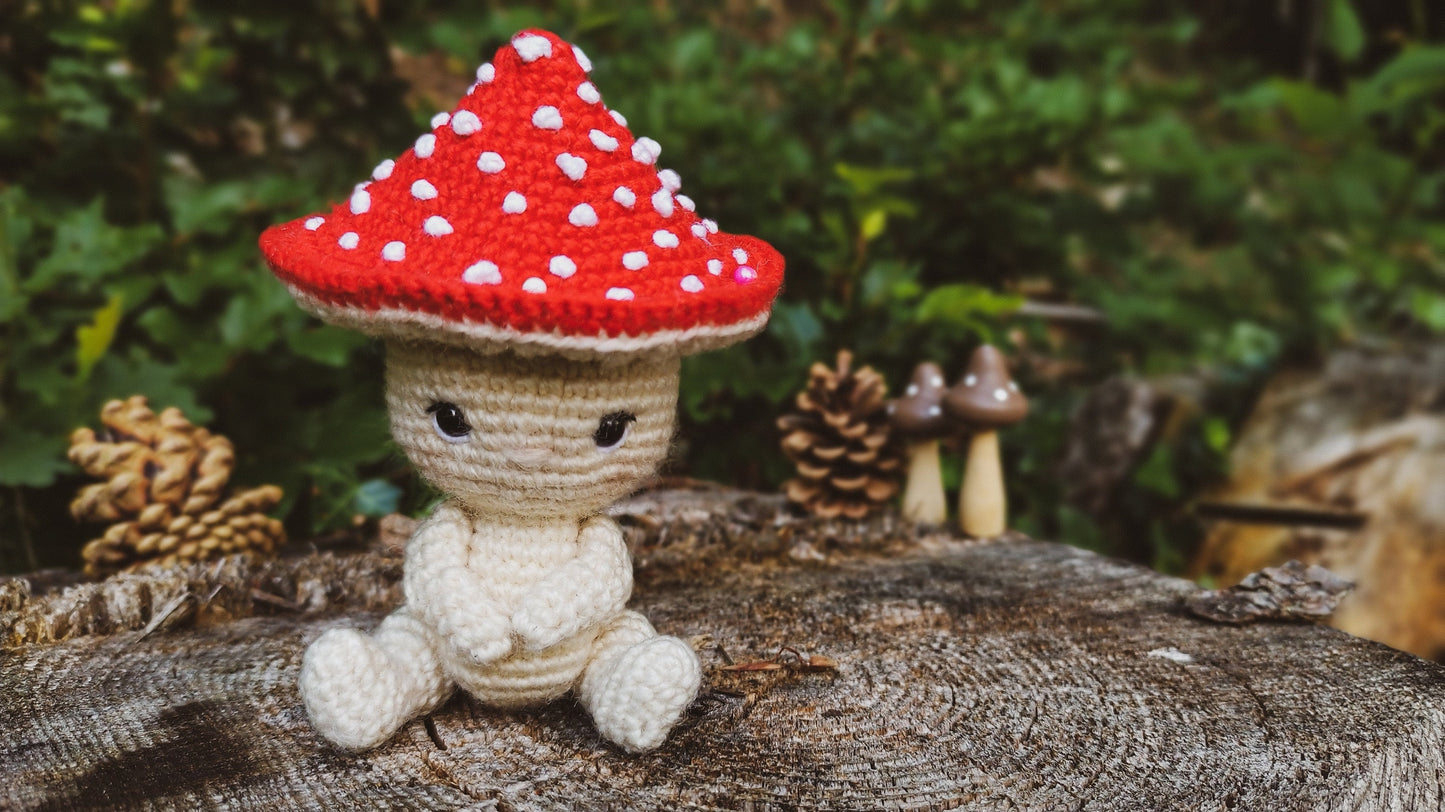 Baby Mushroom Crochet Pattern