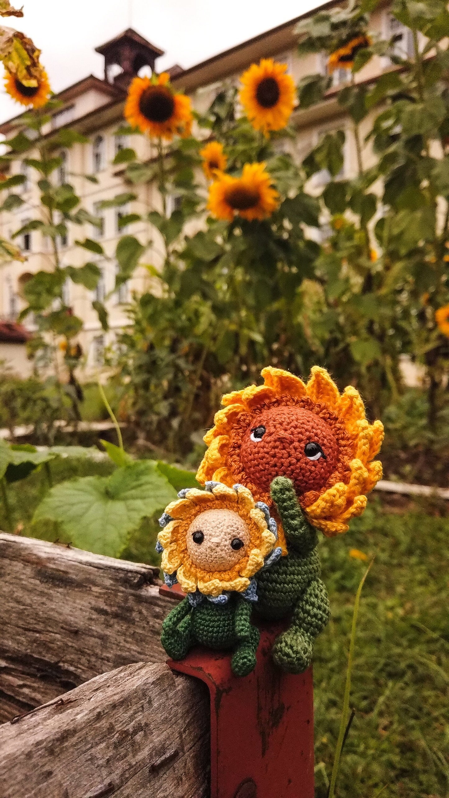 Sunflower Baby Crochet Pattern