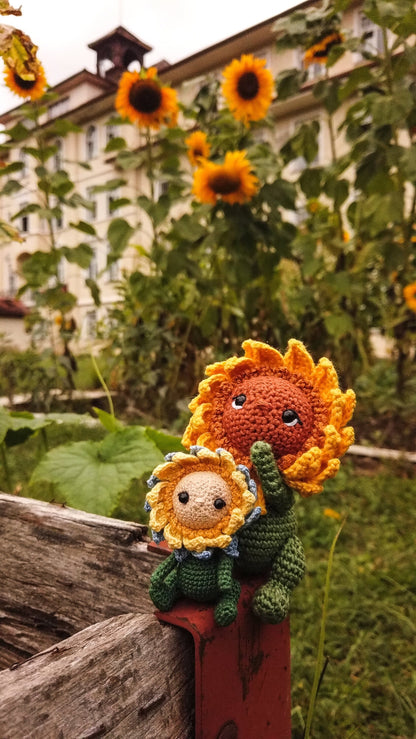 Sunflower Baby Crochet Pattern