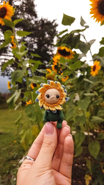 Sunflower Baby Crochet Pattern