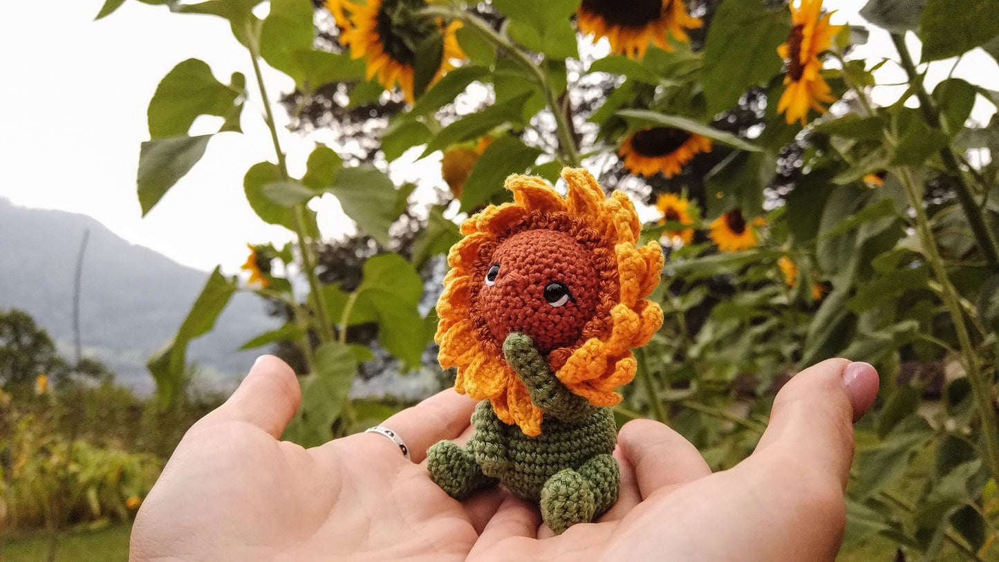 Sunflower Baby Crochet Pattern