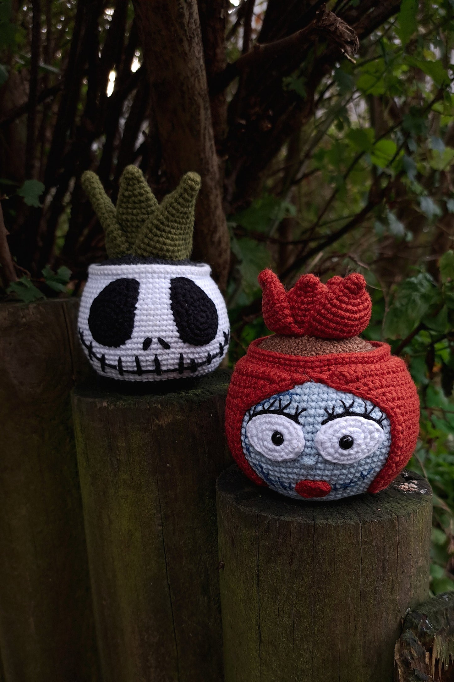 Halloween Succulents Crochet Pattern Set 3 in 1