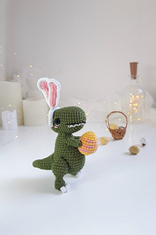 Easter Dino Crochet Pattern
