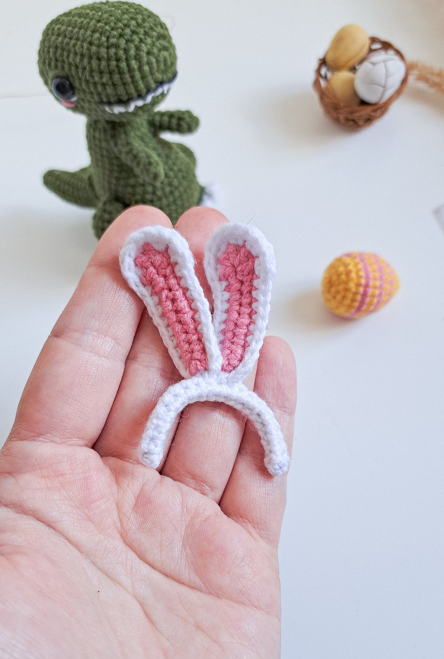 Easter Dino Crochet Pattern