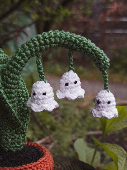 Lily of the Valley with Ghosts Crochet Pattern