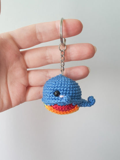 Rainbow Whale No-Sew Crochet Pattern