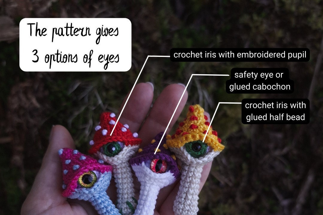 Mushroom in a pot Crochet Pattern