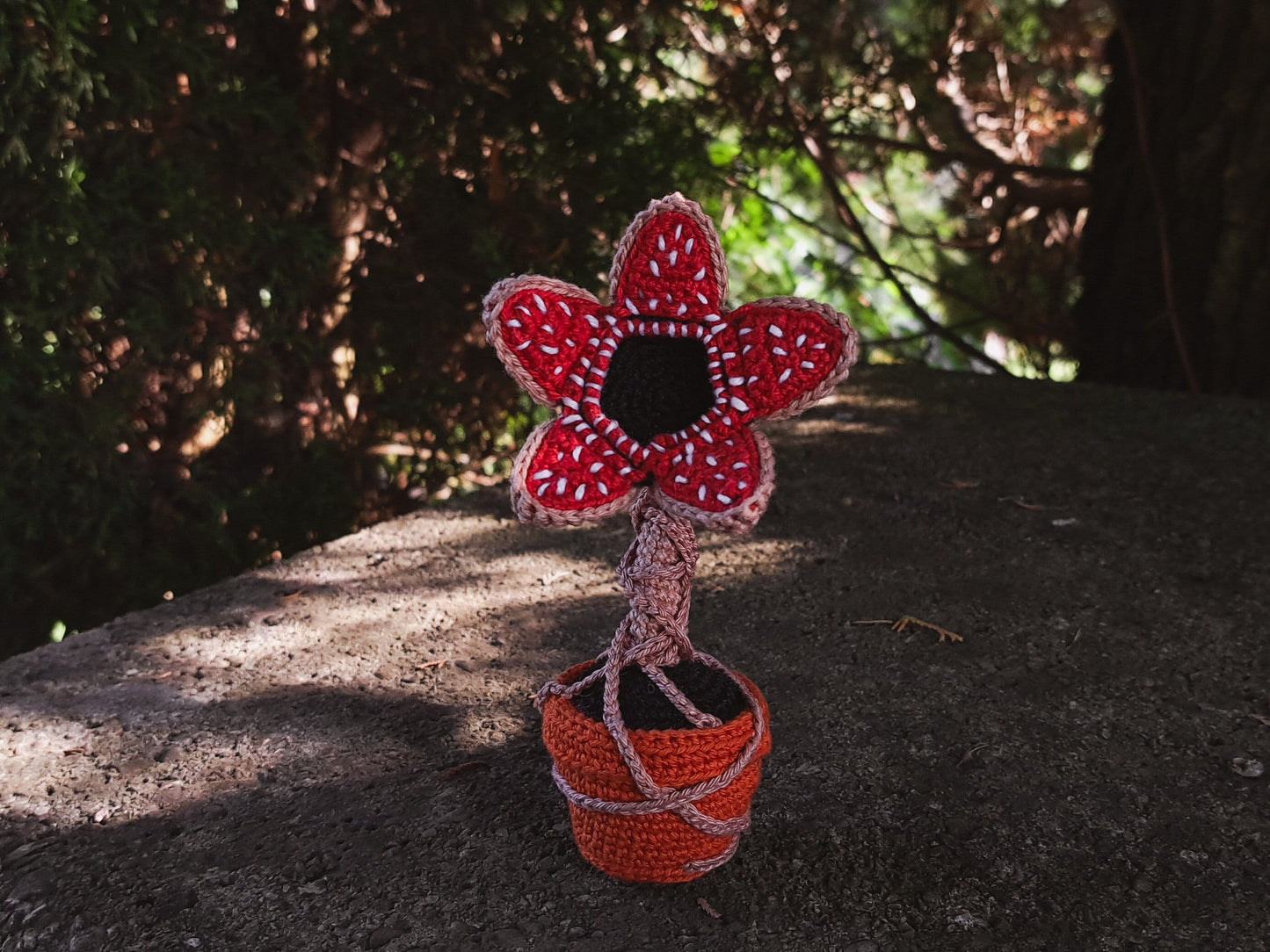 Monster Flower Crochet Pattern