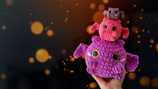 Chubby Bat No-Sew Crochet Pattern