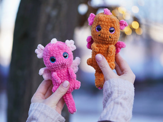 No-Sew Baby Dragon Crochet Pattern