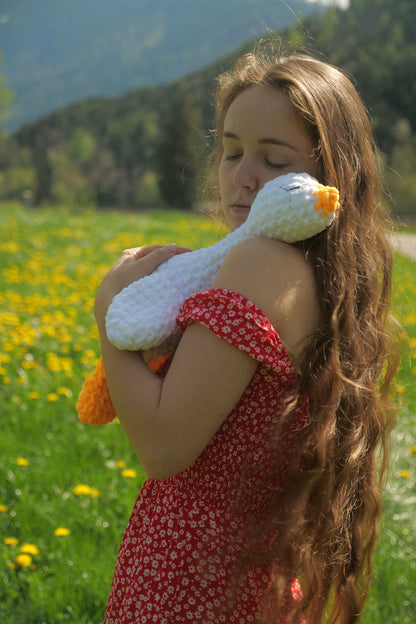 No-Sew Goose Crochet Pattern