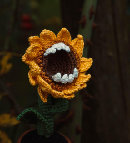 Monster Sunflower Crochet Pattern