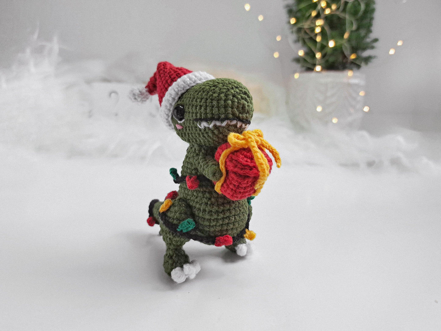 Dino Crochet Pattern Set 4 in 1