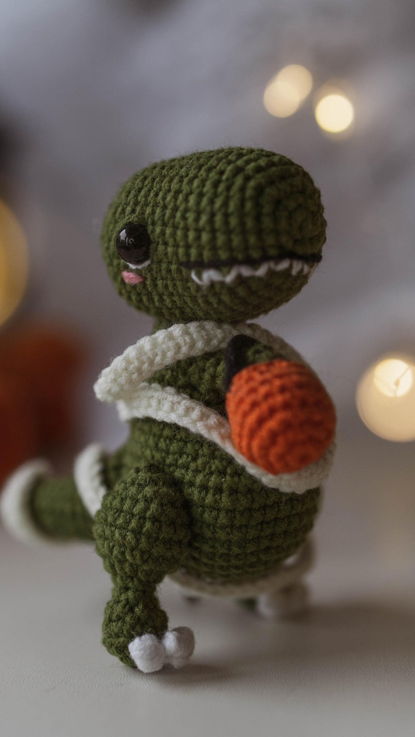 Halloween Dino Crochet Pattern