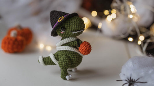 Halloween Dino Crochet Pattern