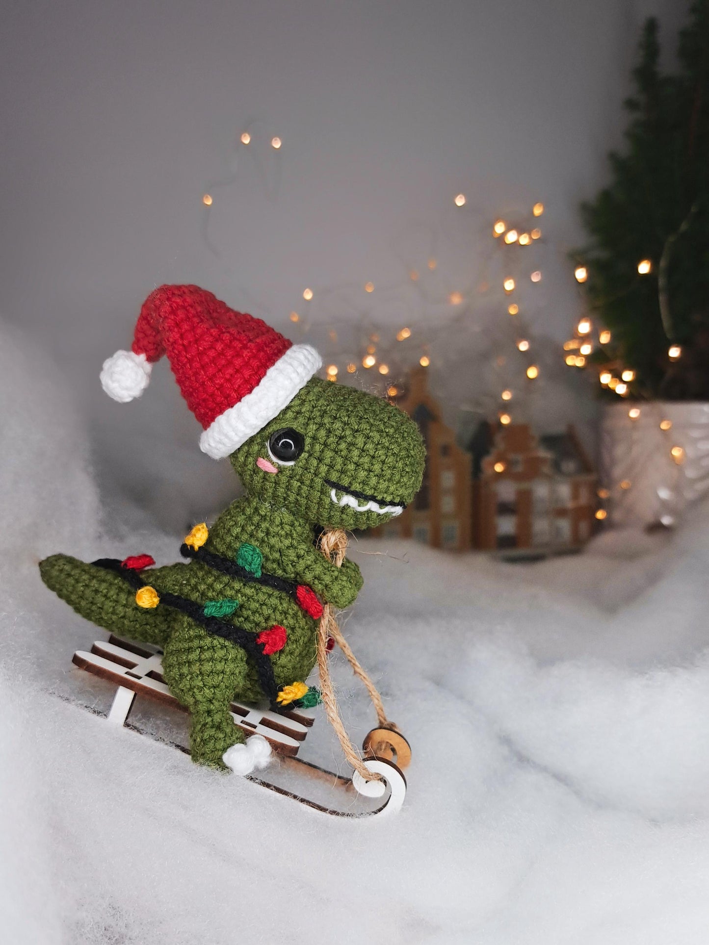 Dino Crochet Pattern Set 4 in 1