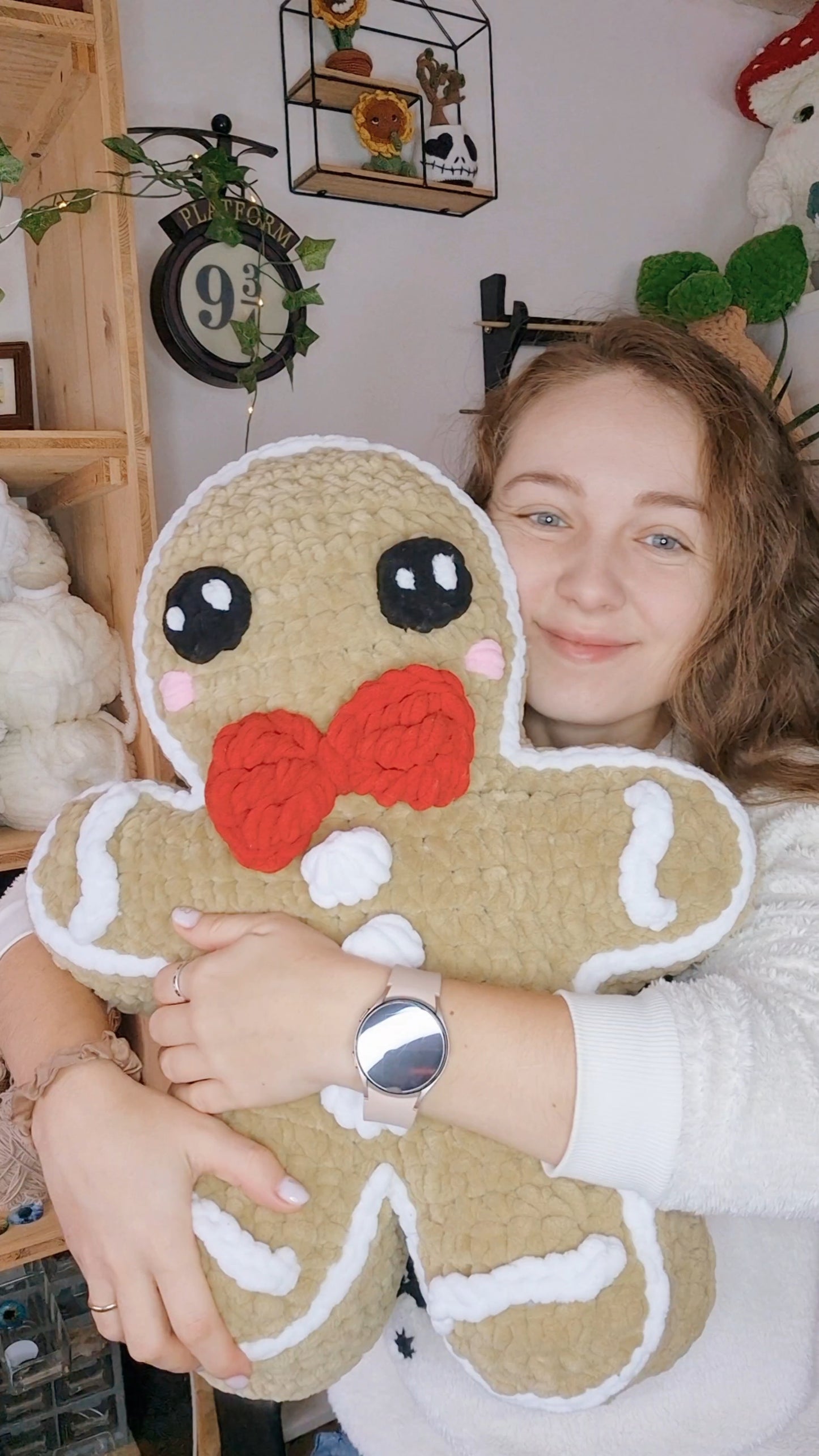 Dr. Ginger & Mr. Bones Gingerbread Man Crochet PDF Pattern